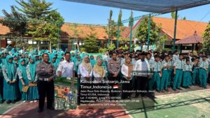 Membangun Generasi Tertib Berlalu Lintas dan Berkarakter melalui Sosialisasi Bersama Polresta Sidoarjo